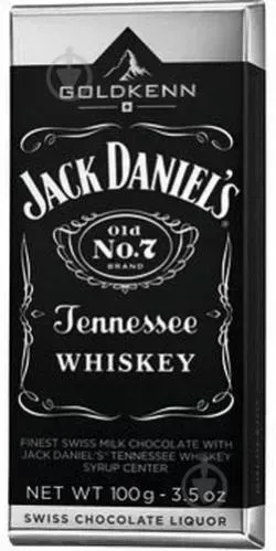Молочний шоколад Jack Daniels Liquor 100г