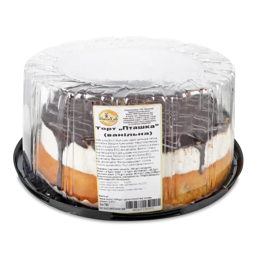 Торт Пташка Ванільна В/ґ НіжинХліб П/у 1кг