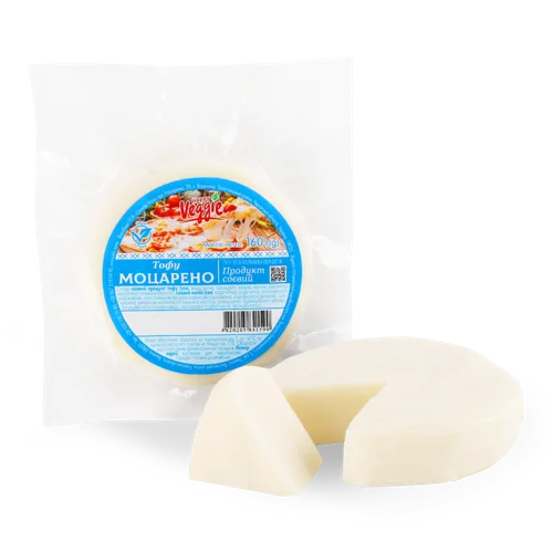 Тофу Соєвий Моцарено Happy Veggie, вакуумна упаковка, 160г