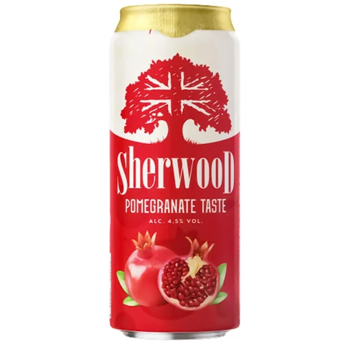 Пиво Sherwood Pomegranate світле 4,5% 0,5л