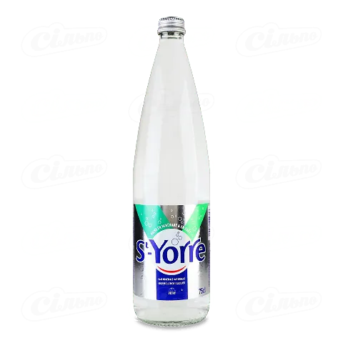 Вода мінеральна St-Yorre натуральна газована, скло, 0,75л