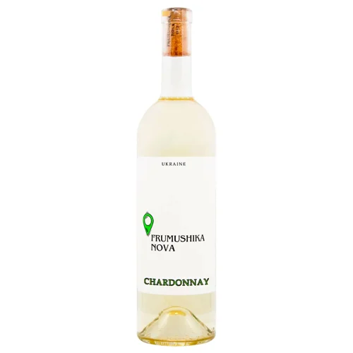 Вино Frumushika-Nova Шардоне біле сухе 12,5% 0,75л