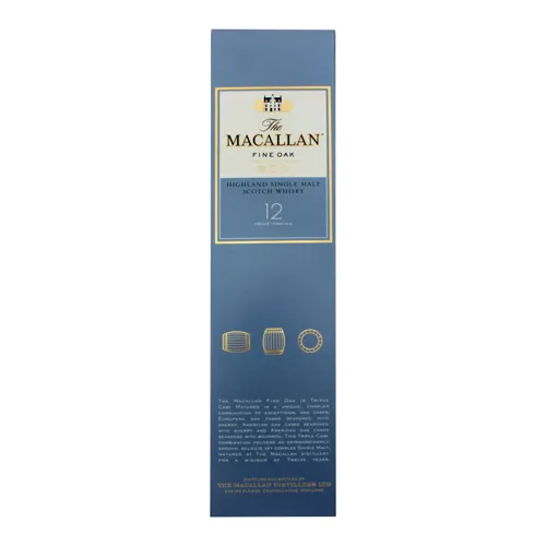 Віскі 0.5л 40% 12років The Macallan Fine Oak