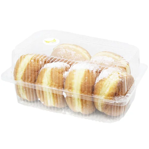 Пампух Auchan з банановим наповнювачем 70г 6шт