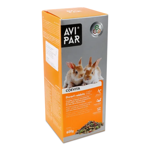 Корм Для Карликових Кролів Coevita Avipar В/К 600г