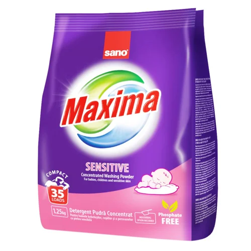 Пральний порошок Sano Maxima Sensitive 1,25кг