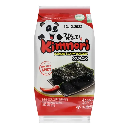 Чіпси-норі Spicy Kimnori м/у 4г
