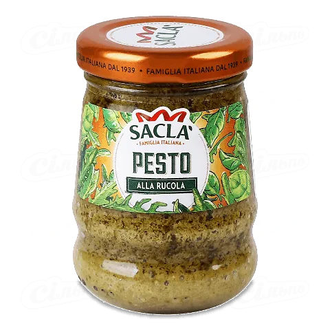 Соус Sacla песто з руколою, 90г