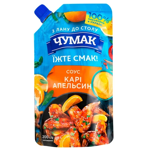 Соус Чумак Карі апельсин 200г