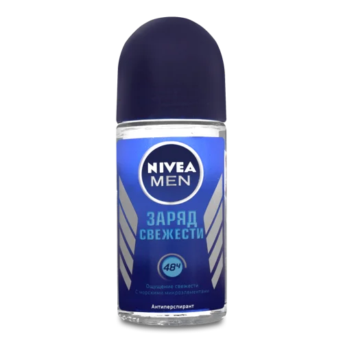 Дезодорант-антиперспірант Чоловічий Заряд Свіжості Nivea Men, 50мл
