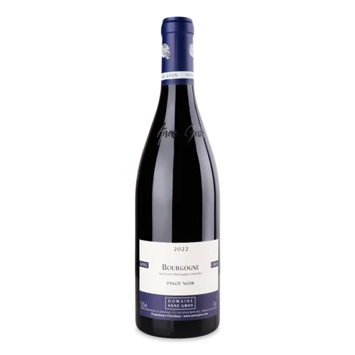 Вино Червоне Сухе Bourgogne Pinot Noir Domaine Anne Gros 0.75л 13.5% к/у
