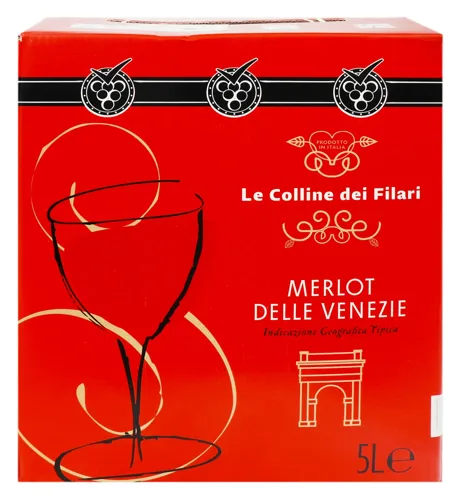 Вино червоне сухе Merlot delle Venezie Cerro de la Cruz