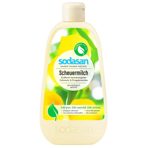 Засіб чистячий Sodasan Organic для склокераміки та інших делікатних поверхонь 0,5л