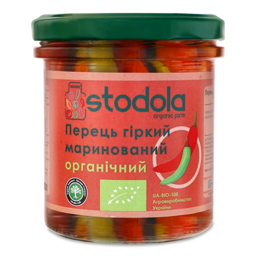 Гіркий Перець Маринований, С/Б 300г