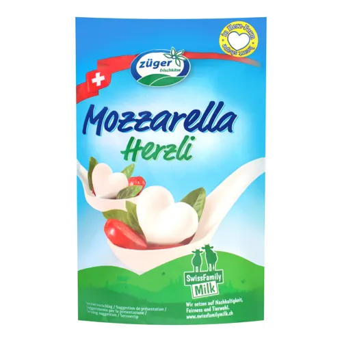Сир 45% Моцарела Zuger Frischkase д/п 130г