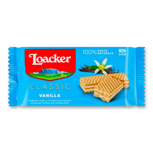 Вафлі Vanilla Classic, в/ґ, 45г