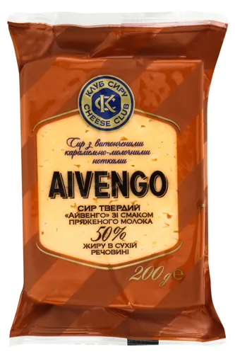 Сир 50% Айвенго Клуб сиру м/у 200г