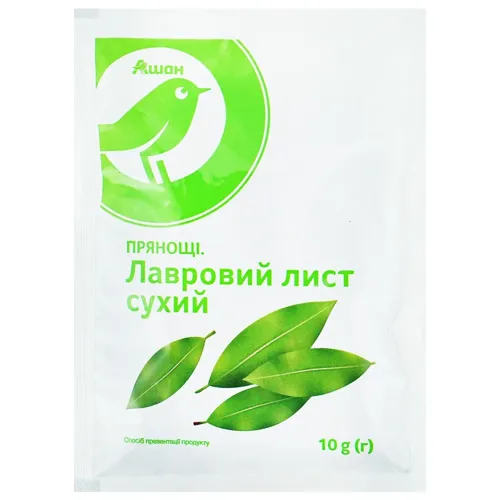Лист лавровий Ашан сухий 10г