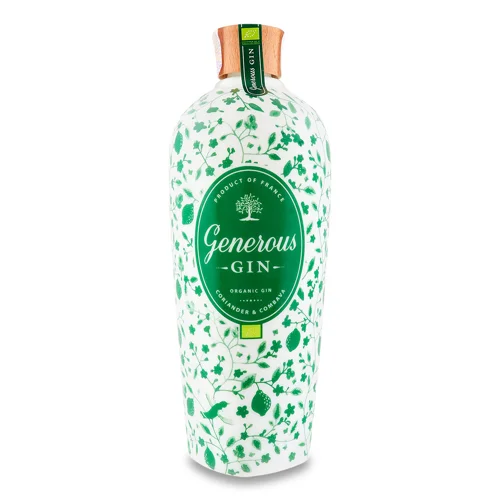 Джин Generous Organic комбава-коріандр 0,7л
