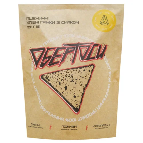 Грінки Обертоси зі смаком сиру 100г