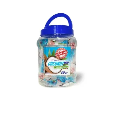 Цукерки Power Pro Healthy Meal Coconut mini з кокосом глазуровані без додавання цукру, 810г (54 шт)
