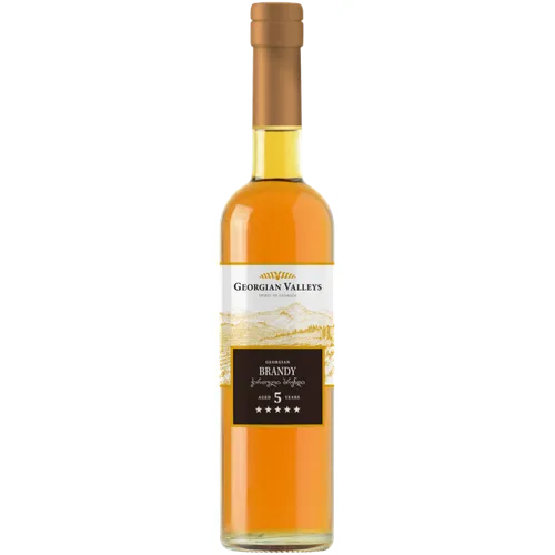 Бренді Georgian Valleys 5 років, 40%, 0,5л