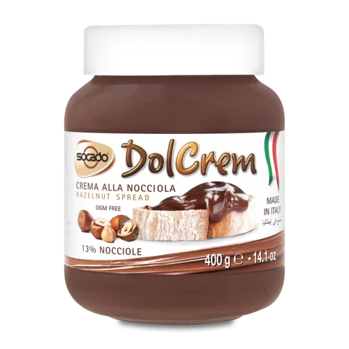 Шоколадна Паста Долкрем З Лісовим Горіхом Нікола, в/ґ, 400г