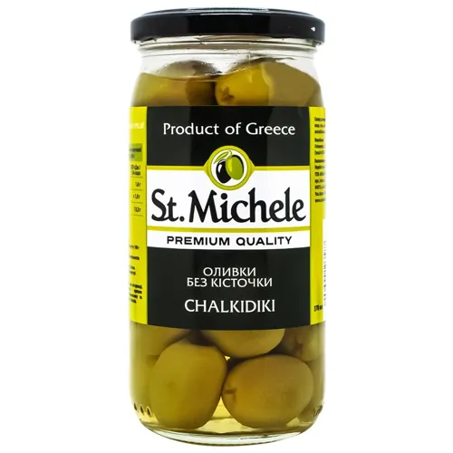 Оливки St.Michele без кісточки 370г
