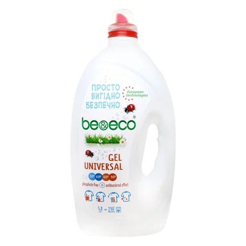 Гель для прання Be&Eco Universal 5,8л