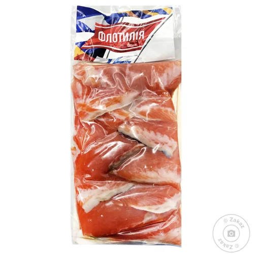 Сьомга слабосолена хвостова частина 500г