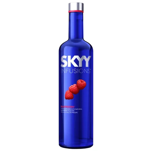 Горілка SKYY Infusions Raspberry зі смаком малини 35%, 0.75л