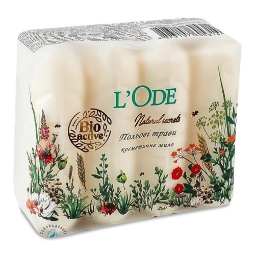 Туалетне Мило З Травами Natural Secrets L'Ode, 4х60г