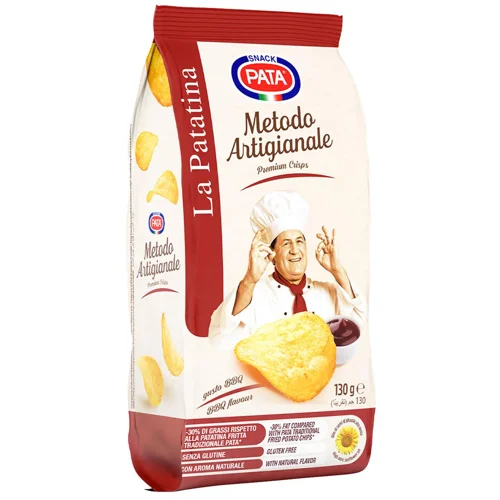 Чипси Pata картопляні барбекю 130г