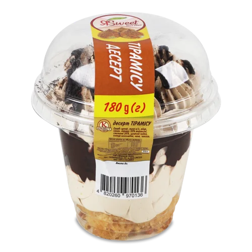 Десерт Тірамісу ЯSweet Кравест Світ, в/ґ, 180 г