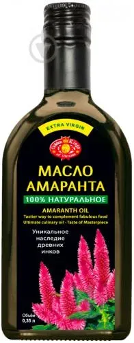 Олія амаранту Golden Kings of Ukraine Extra Virgin 350мл