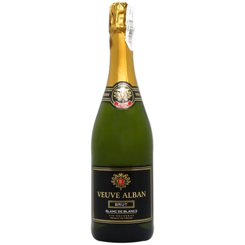 Вино ігристе Veuve Alban біле сухе 11% 0,75л