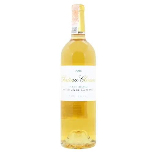 Вино Chateau Climens 2016 біле солодке 14% 0,75л