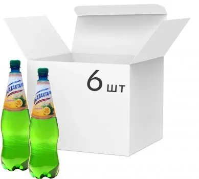 Лимонад Натахтари Фейхоа безалкогольний середньогазований 1л