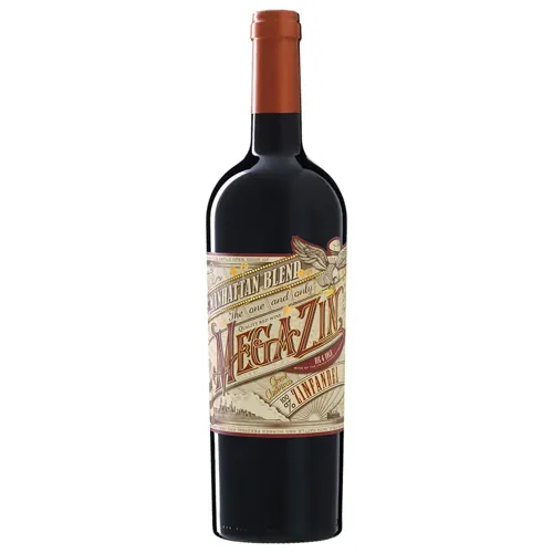 Вино Mare Magnum Mega Zin Zinfandel червоне сухе 14% 0,75л