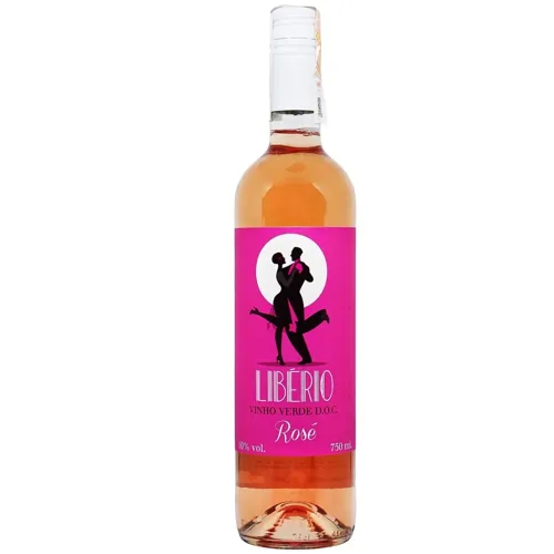 Вино Liberio Rose Vinho Verde D.O.C. рожеве напівсухе 10% 0,75л