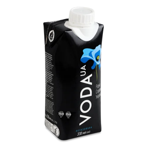 Вода Питна Негазована Voda UA, Т/П, 330 Мл