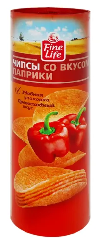 FL Формовані чіпси 100г Паприка