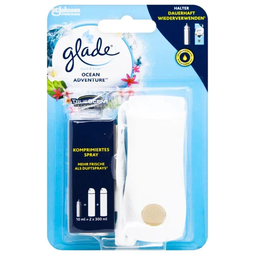 Освіжувач повітря аерозольний Glade Лазурова хвиля та магнолія 10мл