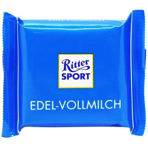 Шоколад молочний Ritter Sport Edel-Vollmilch 16,6г