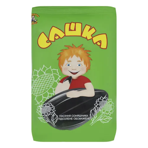 Насіння соняшника Вкусняшки от Сашки підсолене 170г