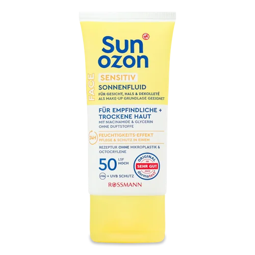 Флюїд Сонцезахисний Обличчя SPF 50+ Sunozon, 50мл