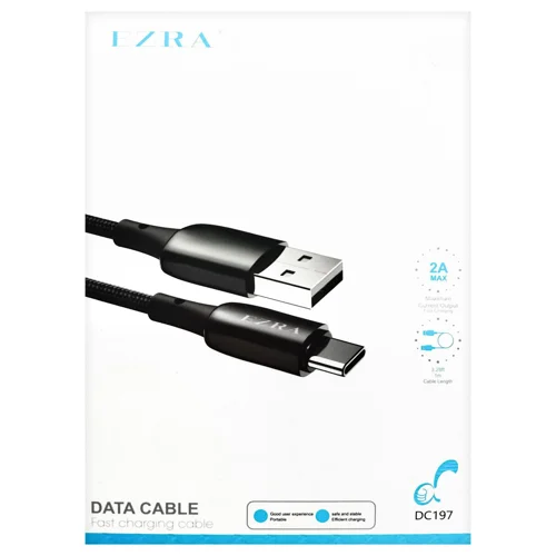 Кабель Ezra USB to lightning швидка зарядка DC197 TPC-G3-18033