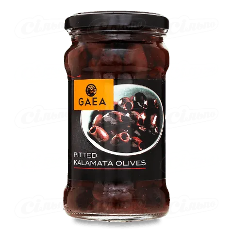 Оливки Gaea каламата без кісточки, 290г