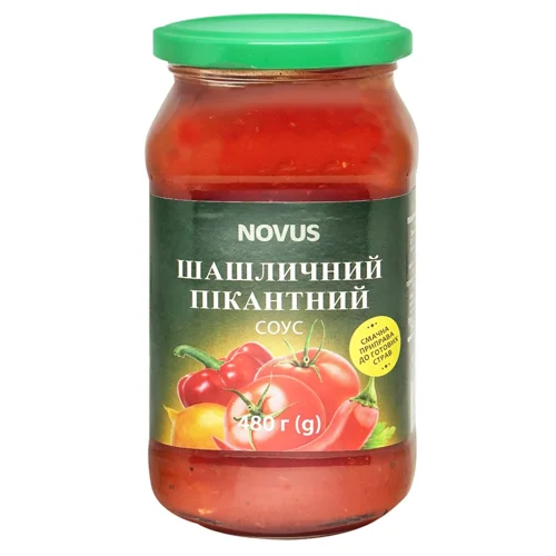 Соус Novus Шашличний пікантний 480г