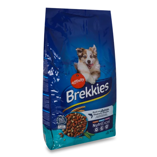 Корм Для Собак Brekkies З Лососем І Овочами, Сухий, В/ґ, 1кг